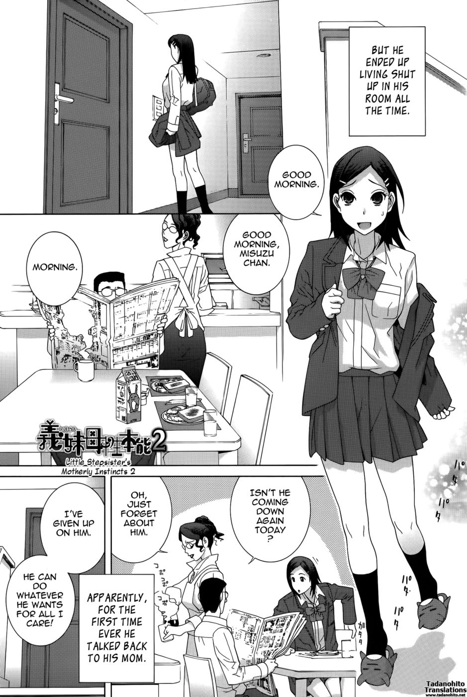 Hentai Manga Comic-Little Stepsister's Motherly Instincts-Chapter 2-3